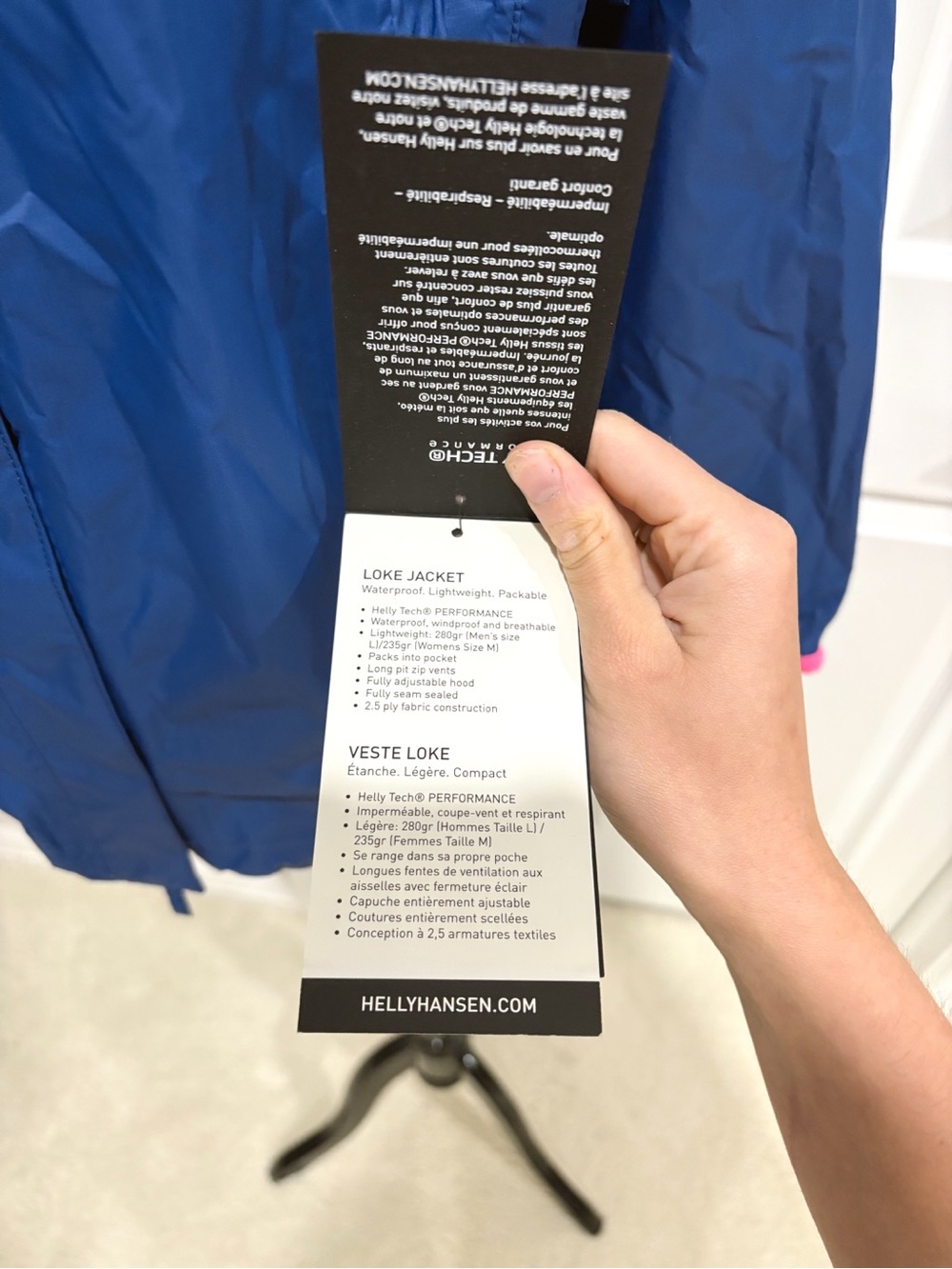 NWT HH Helly Hansen x EPIC Women’s Loke Waterproof Jacket Small - Picture 7 of 7